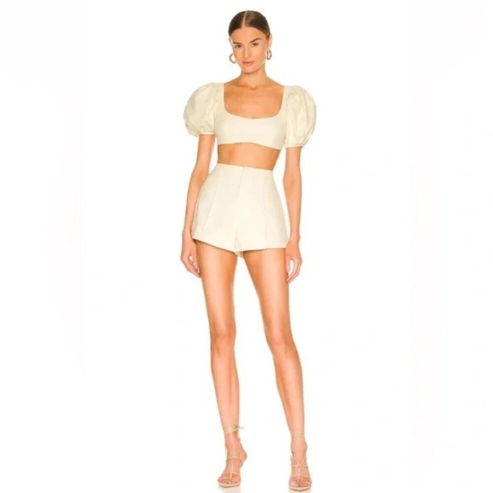 for love & lemons courtney crop top 🤍 xs